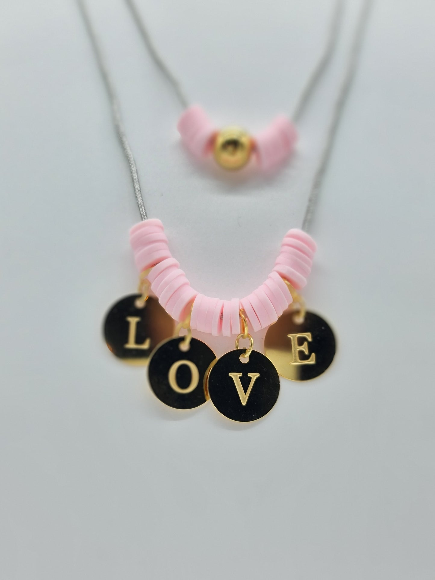 Collar Love Dorado