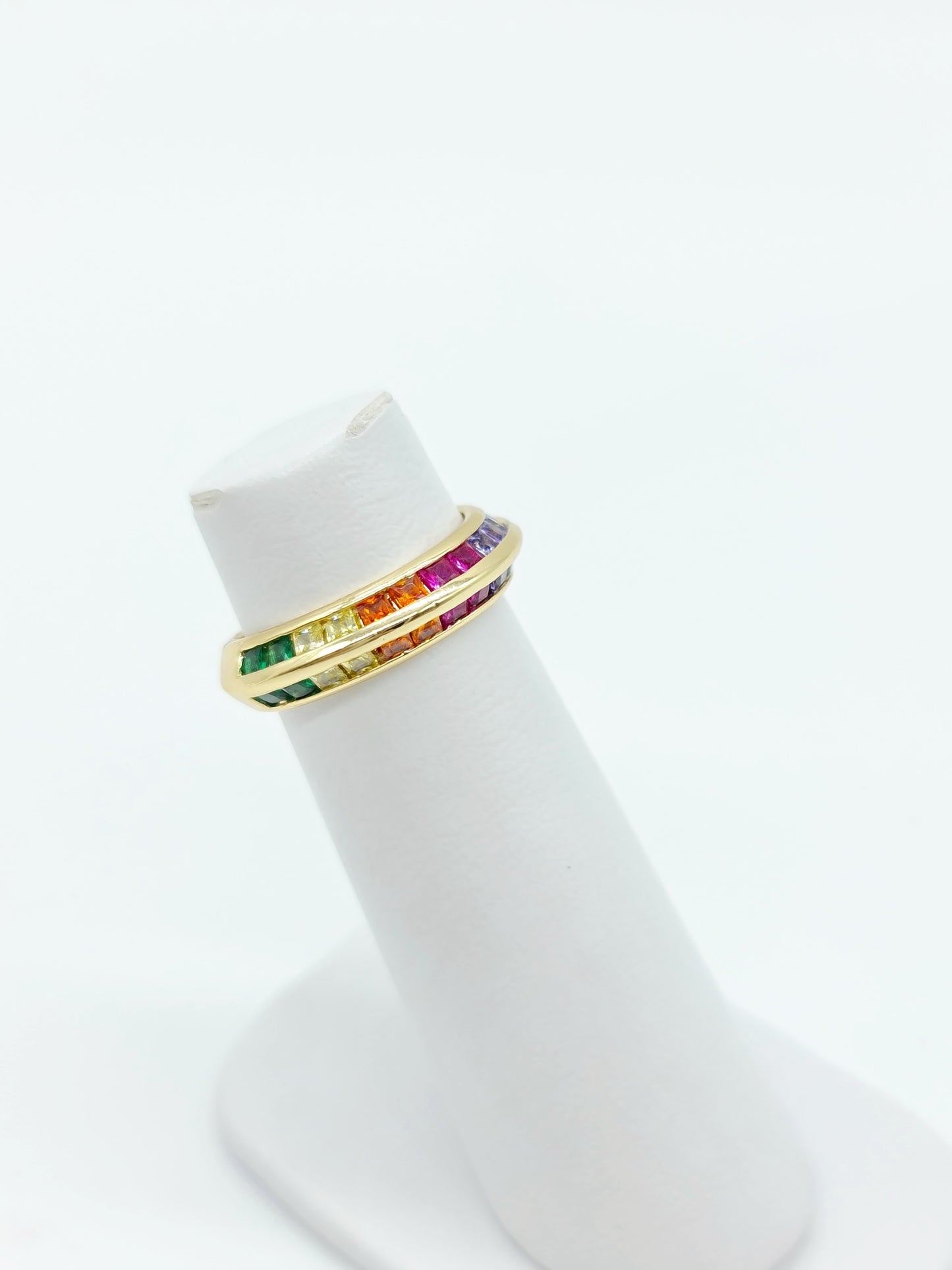 Anillo cristales Rainbow