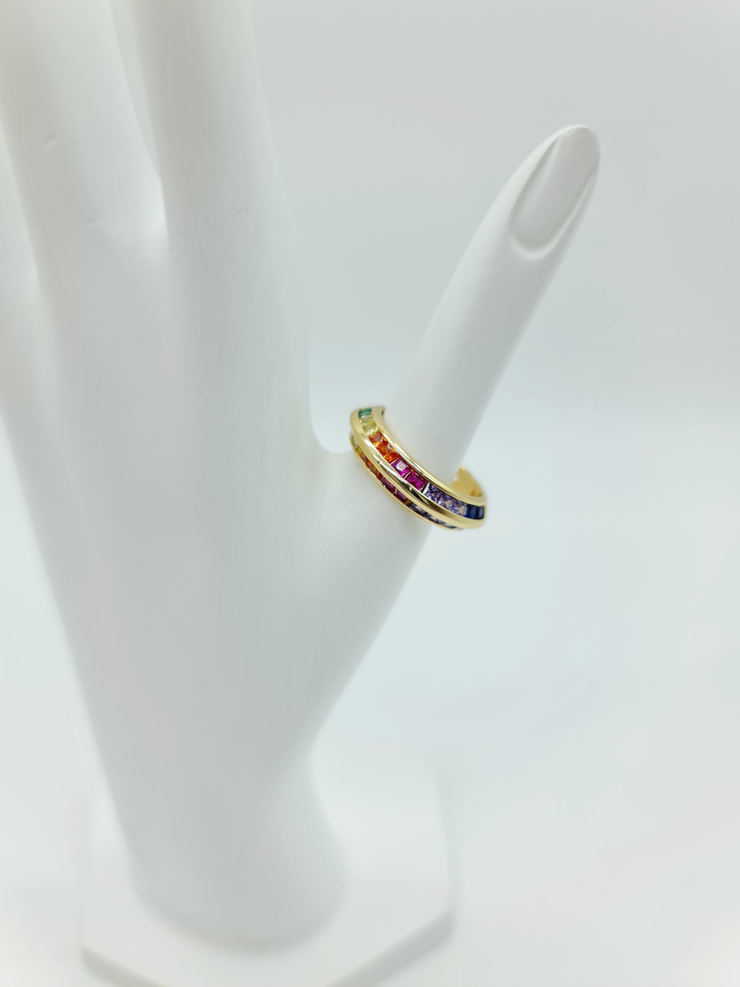 Anillo cristales Rainbow